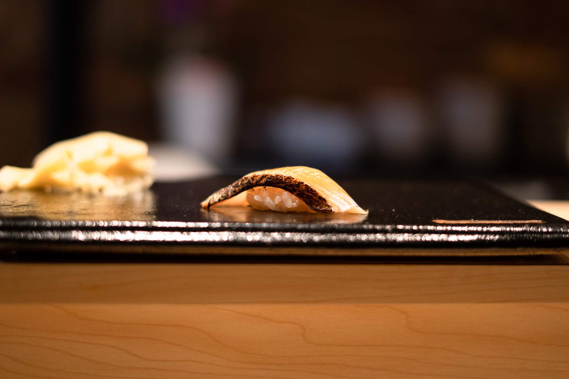 Saba mackerel nigiri