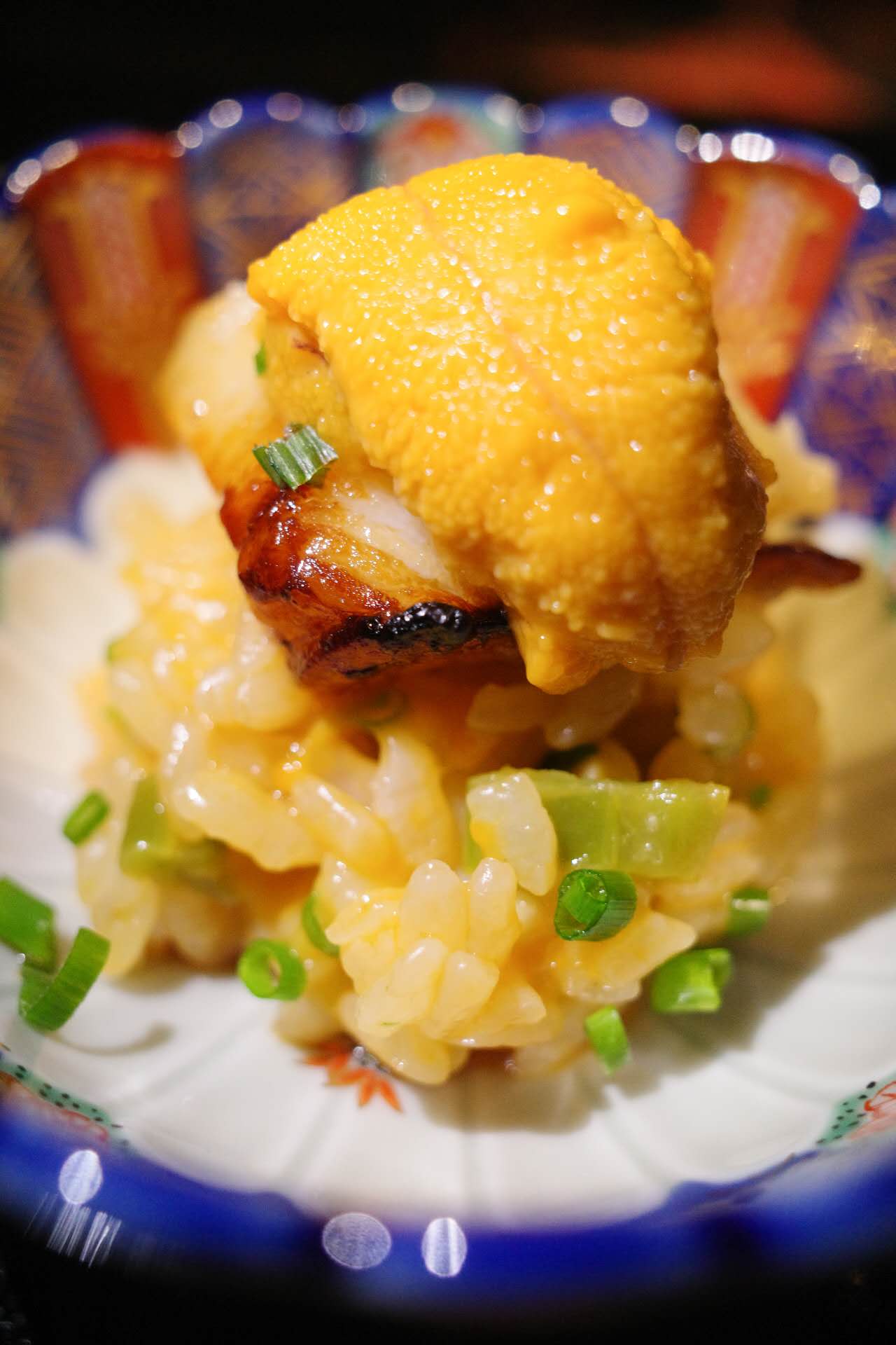 Uni rice bowl omakase finale